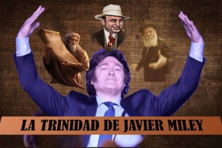 Presidente argentino esquizofrénico y sacrílego: de la Torá a Al Capone y a la fuga de divisas